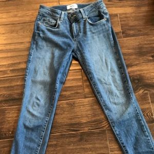Paige light denim jeans size 27. Only worn once